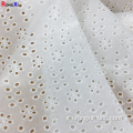 Algodón de tela de encaje de gasa de tejido de gofre suizo multifuncional